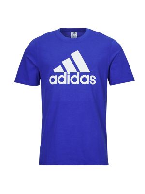 Rövid ujjú jersey póló Adidas kék