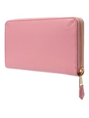 Кожаный кошелек Giorgio Armani розовый