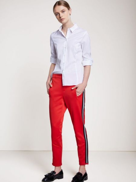 Spodnie Set czerwone