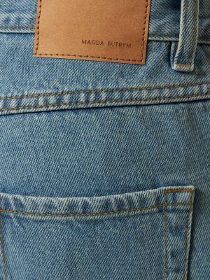 Bavlnené bootcut džínsy s vysokým pásom Magda Butrym