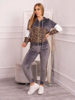 Naiste leopardimustriga püksid