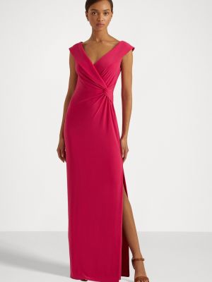 Вечернее платье Lauren Ralph Lauren розовое