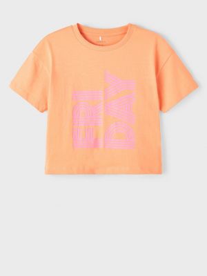 Koszulka Name It pomarańczowa