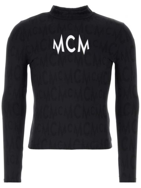 T-shirt Mcm sort