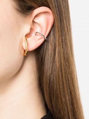 Boucles d'oreilles plaquées or Charlotte Chesnais