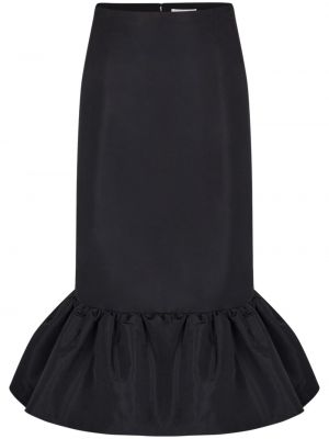 Peplum pouzdrová sukně Nina Ricci černé