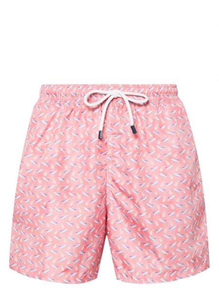Kratke hlače s printom Fedeli ružičasta