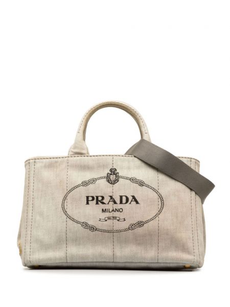 Sac Prada Pre-owned gris
