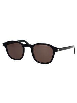 Okulary przeciwsłoneczne slim fit Saint Laurent czarne