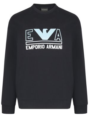 Свитшот Emporio Armani синий