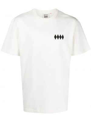 Памучна тениска с принт Deus Ex Machina
