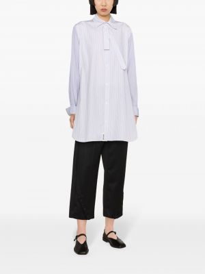 Dryžuota medvilninė marškiniai Yohji Yamamoto