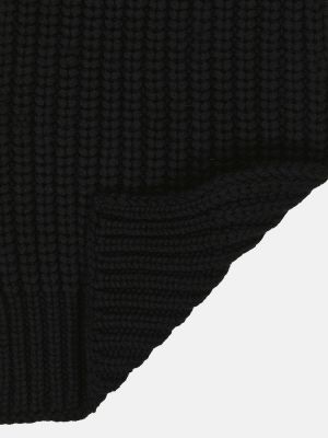 Bufanda de cachemir con estampado de cachemira Saint Laurent negro