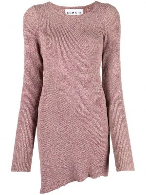 Asimetrični pulover Remain vijolična