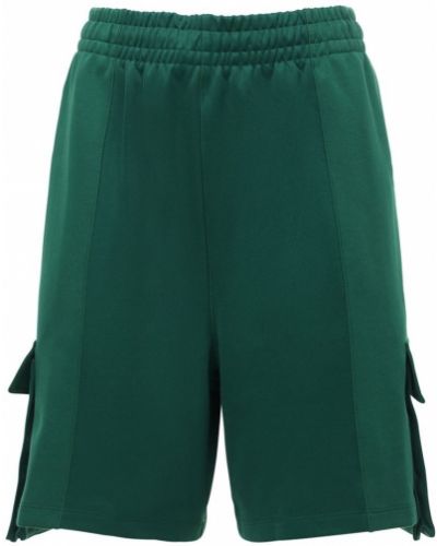 Szorty cargo bawełniane Adidas X Ivy Park - zielony