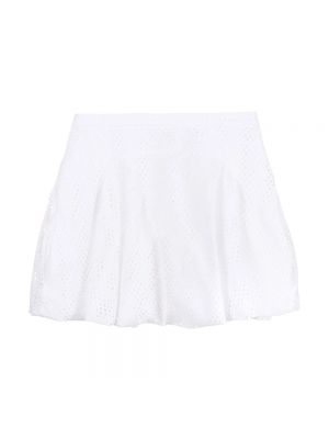 Biała mini spódniczka Alaïa