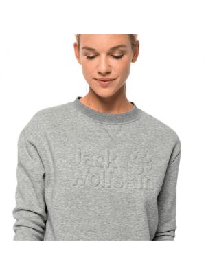 Пуловер Jack Wolfskin, S серый