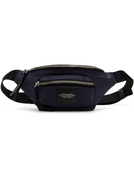 Темно-синяя сумка 'The Biker Nylon Belt Bag' Marc Jacobs