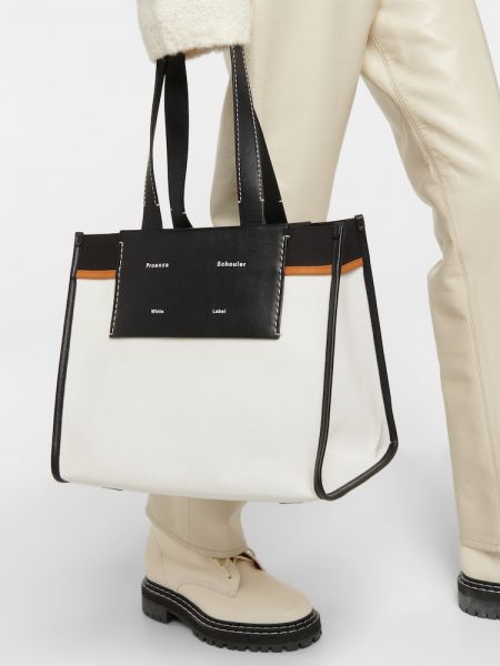 Nákupná taška Proenza Schouler biela