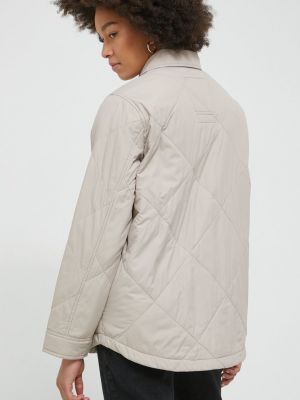 Oversized rövid kabát Hollister Co. szürke