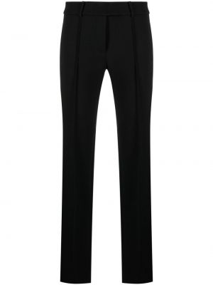Δερμάτινο παντελόνι με τακούνι-σφήνα Michael Michael Kors μαύρο