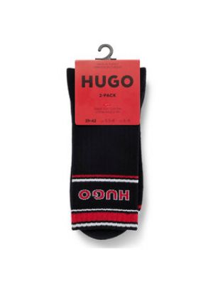 Nízké ponožky Hugo černé