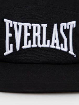Хлопковая кепка Everlast черная