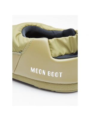 Calzado de nailon con estampado Moon Boot verde