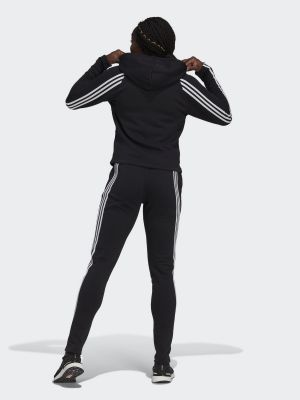 Черный спортивный костюм Adidas