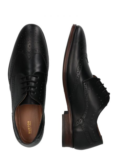 Pantofi cu șireturi Burton Menswear London negru