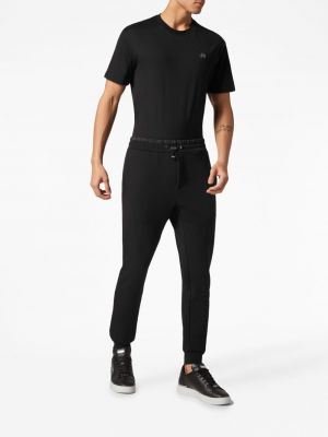 Sportovní kalhoty Philipp Plein černé