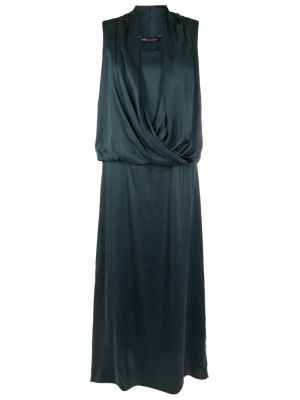 Drapované hedvábné šaty Uma | Raquel Davidowicz