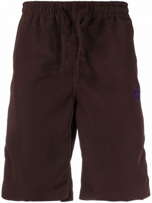 Pantalones cortos deportivos Needles marrón