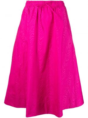 Midi sukně Essentiel Antwerp, růžová