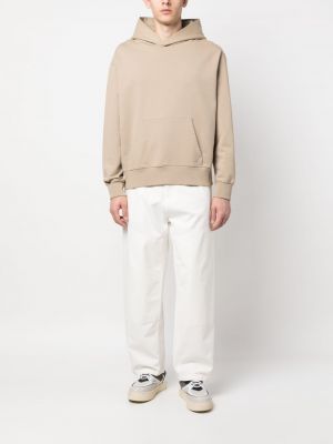 Bavlněné kalhoty Carhartt Wip bílé