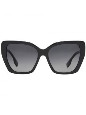 Rūtainas saulesbrilles Burberry melns