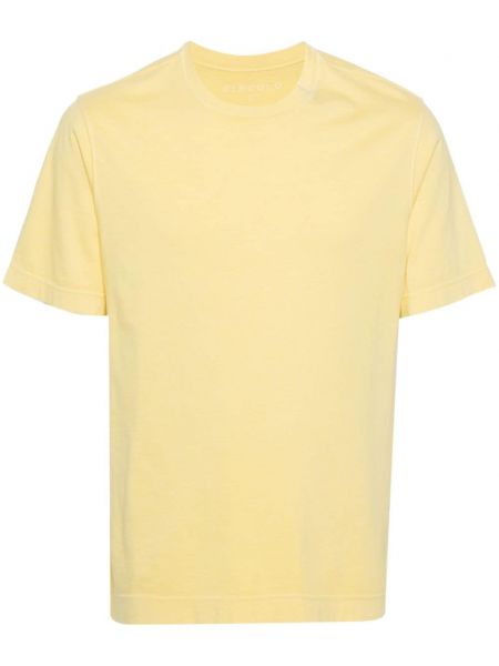 Βαμβακερή μπλούζα Circolo 1901 κίτρινο