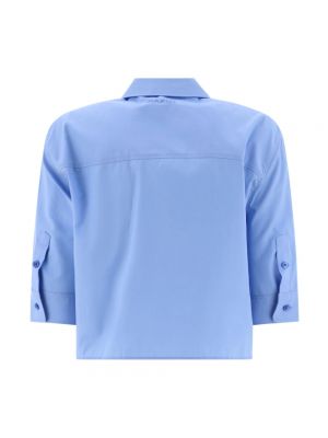 Camisa de algodón Marni azul