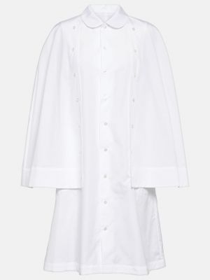 Платье-рубашка Noir Kei Ninomiya белое