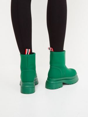 Зимние ботинки Cesare Gaspari зеленые