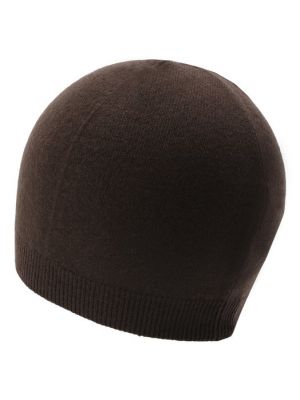 Кашемировая шапка Ralph Lauren коричневая
