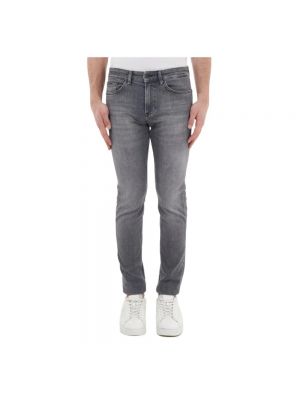 Jeans skinny slim Hugo Boss gris