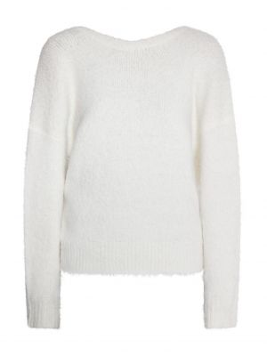 Пуловер Faina бяло