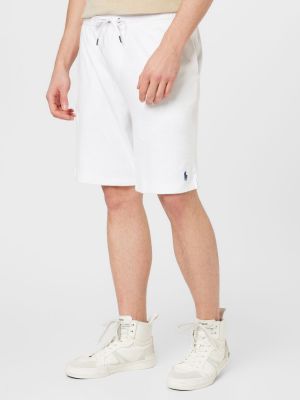 Памучни панталон Polo Ralph Lauren бяло