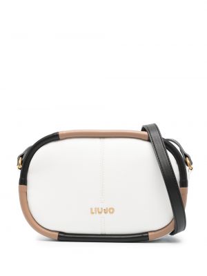 Crossbody väska i läder Liu Jo vit