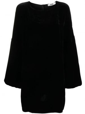 Кадифена вечерна рокля Pnk черно