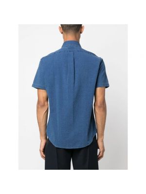 Camisa manga corta Ralph Lauren azul