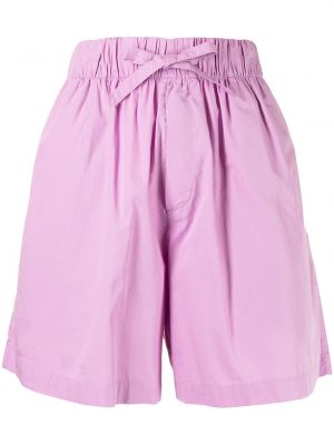 Pantalones cortos con cordones Tekla violeta