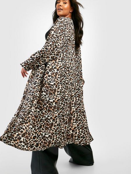Леопардовая блузка с принтом Boohoo