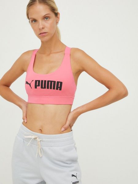Спортен сутиен Puma розово